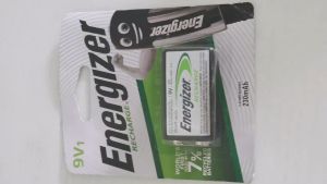 1pc/pack Energizer 9V Rechargeable Battery