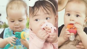 MARCUS & MARCUS Silicone Self Feeder N Pop - For 6MONTHS babies and above