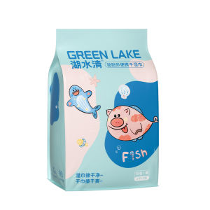 Portable Wet Wipes for Outdoors Butt Cleaning Baby Children Men Women Separate Pack Handkerchiefs Lake Water Clear Wet Wipes