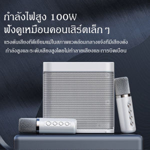 TOYA 203 ไมค์บลูทูธไร้สาย ลำโพงคาราโอเกะรองรับ USB/TF/AUX คุณภาพเสียงสูงมาก ไมค์ร้องเพลง ลำโพงพร้อมไมค์ ไมค์บลูทูธไร้สาย คาราโอเกะ