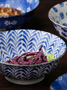 Mino Yaki | High-Quality Home Use Ceramic Soup Bowl 8 Inches