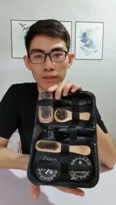 Sét đánh giày 7 món kèm bao đựng da xịn - ATN