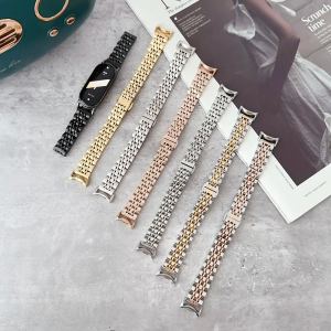 Women Men Bracelet for Xiaomi Smart Band 10 Strap Metal Watchband For Xiaomi Mi Band 10 9 8 MiBand 9 NFC MiBand8 Wristband Replacement with Adjustable Tool