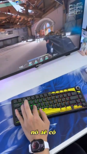 Bàn Phím Cơ Attack Shark X65 Pro HE - Bàn Phím Gaming Bluetooth Trang Bị Polling Rate 8Khz