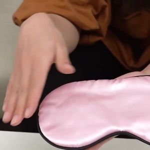 Cold And Warm Double-Sided Blackout Sleep Eye Mask Spun Ice Cold  Masks Convenient Travel Blindfold All Season Universal Visor