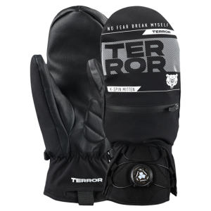 TERROR | Full Palm Kevlar Ski Gloves Fast Wearing Knob Wrist Protection