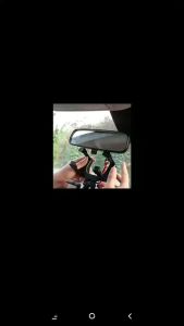 Universal In Car Rear View Mirror Mount GPS Phone Car Holder 360 Degree Rotated Holder Bracket