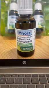Made.in.Germany❤️🌿🌿 Tinh Dầu bạc hà Mivolis heilöl 30ml