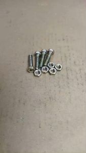 10 BIJI BAUT MUR DWI FUNGSI M6 X 25 PANJANG 25CM 25 CM BAUD AKI M6X25 KUNCI 10 OBENG PLUS PITCH DRAT 1.0 DIAMETER DRAT 6MM KUNING SEKRUP SKRUP