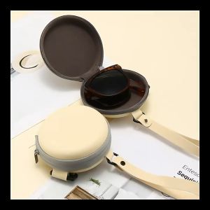 Hộp Tròn Đựng Kính cao cấp đựng được các loại Kính gập phong cách trẻ trung ( không kèm kính) T6029