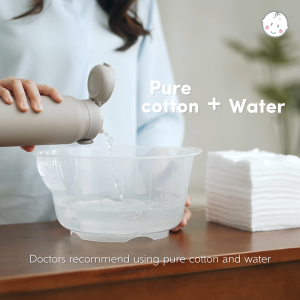 Suzuran Baby Antibacterial Cut Cotton 40 pcs (2 Packs)