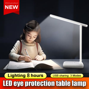 Folding Desk Lamp Eye-protection Reading Light USB Rechargeable Lamp Night Light Dormitory Table Lamp LED Lantern Bedroom Beside