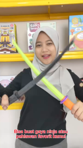 Mainan Anak 69926 KATANA SWORD PLASTIK Mainan Anak Plastik Murah Katana Sword Anak