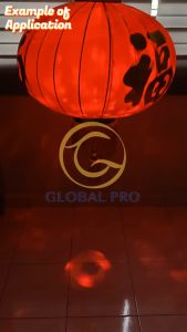 NO.1 / NO.2 RED LED Light Bulb w/1.8MTR Cable CNY Decoration Rotating Light Lantern Light TangLong Deco 新年红灯