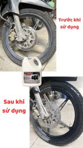 Bóng lốp 36L - Dung dịch phục hồi làm bóng lốp chăm sóc lốp xe phục hồi nhựa nhám lốp ô tô xe máy Nanoka 36L