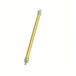1PC Mixed Color Silicone Tennis Racket Vibration Dampeners - Long Bar Shock Absorbers for Racquets Adaptable & Durable