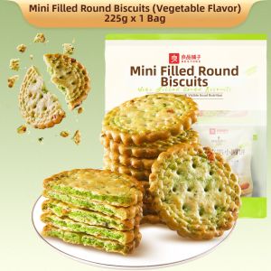 BESTORE | Vegetable Filling Sandwich Round Biscuit 225g