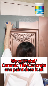 💥1000G💥❤Anti-Karat & Anti-Korosi❤ CASTA Cat Multi-Permukaan Upgrade 1KG Dengan Kuas Cat Anti Karat Untuk Logam Kayu Dinding Beton Keramik Cat Renovasi