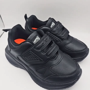 PALLAS JAZZ PRIMARY BLACK SCHOOL SHOES FULL PVC WATERPROOF LIGHT WEIGHT 1185 BK