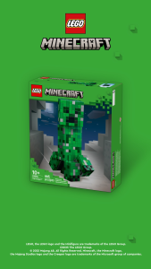 [BrickMonster] Lego 21276 Minecraft The Creeper™