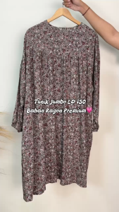 Tunik Super Jumbo Ld 150 Cm Model Kekinian - Barika Tunik