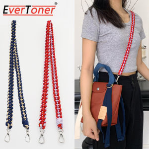 EverToner Woven Bag Strap for Longchamp Replay Bag Belt Webbing Shoulder Messenger Transformation Crossbody Bag Accessories