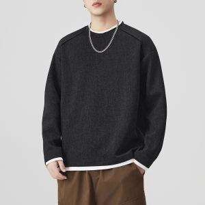 Heavy Two-in-one Long Sleeve Comfortable Mens Spring Style Clothing