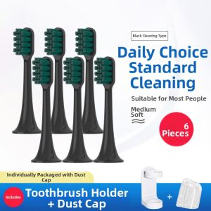 Lebooo LEBOND Electric Toothbrush Head Replacement Soft Bristle Deep Cleaning Standard Design Nylon Brushes Suitable for Imbomsi