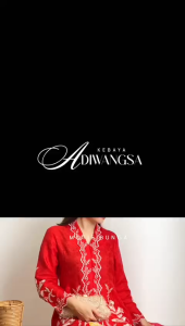 Lausboutique-Kebaya Adiwangsa-Seri Bunga-Kebaya Bordir Encim Peranakan
