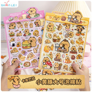 Miếng Dán Động Vật 3D Dễ Thương Cho Trẻ Em Miếng Dán Trang Trí Thủ Công Búp Bê Cá Heo Vàng Baby Kẹp Giấy Thưởng