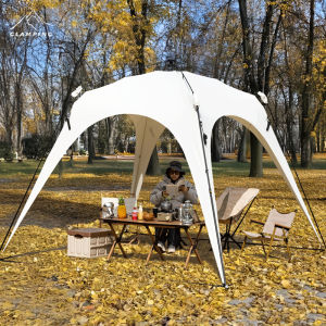 GLAMPING | Quick Open Sunscreen Windproof Waterproof Portable Tent