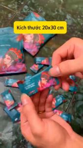 Khăn Giấy Nén Hàn Quốc Cao Cấp  - Gói 20 Viên cỡ - Loại Dày 2 Lớp 24x30cm - Mang Đi Du Lịch Công Tác Tiện Lợi