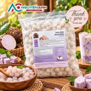 [HỎA TỐC ] Trân châu khoai môn nghiền Lermao 500gr