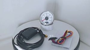 ELING 52mm GPS Speedometer 30M 60M 80M 120M 200M Odometer Tripmeter with GPS Antenna 7 Colors Backlight for Truck Boat 9-32V