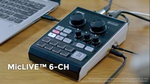 ATEN UC8000 Podcast AI Audio Mixer | MicLIVE™ 6-CH