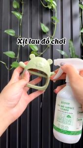 Xịt Lau Đồ Chơi Diệt Khuẩn Lau Bàn Ăn Dặm Cho Bé Fuwa3e Chiết Xuất Enzyme Hữu Cơ Lành Tính An Toàn 300ml