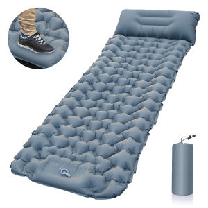 SHANNAIER | Portable Inflatable Mattress for Camping Foot Pump