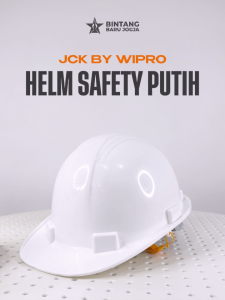HELM PROYEK SAFETY - PUTIH LOKAL STANDART TOPI PELINDUNG KEPALA