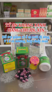 Tỷ An Khang Xanh Hộp 30 Viên Giảm Viêm Mũi Viêm Xoang Mẫu Xịn