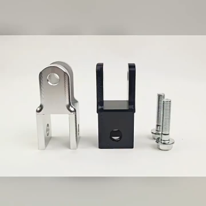 Motorcycle CNC Rear Shock Absorber Booster E bike Rear SHOCK LIFTER Round End Change Fork End Heightener Adapter aluminum alloy for NIU Yadea Modify Accessories Universal