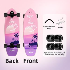 XTEP | Beginner Friendly Land Surfboard Skateboard