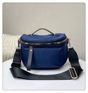 Fashionable Large Capacity Oxford Cloth Crossbody Bag Leisure Style Waterproof Shoulder Strap Lightweight Saddle Bag for Men And Women