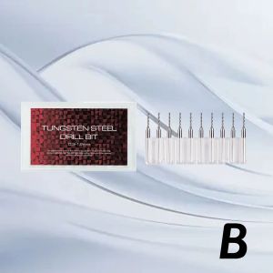 DSPIAE AT-SHD Precision Hand Drill Set For Hobby DIY Model Making Tool Aluminum Alloy Red