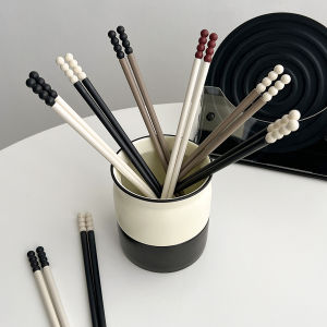 Creative Portable Chopsticks Moisture-proof Sugar Bean Alloy Chopsticks Personal Special Tableware