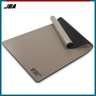 JBA PU Yoga Mat Non Slip Thick 5MM With Posture Line Double Layer Premium Quality Anti-tear With Carrying Bag Water Absorption Skin Friendly Odorless Exercise Mat For Workout