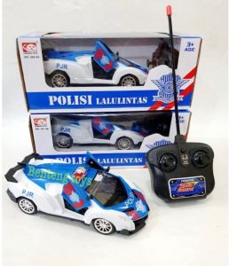 Mainan Mobil Remote Polisi anak anak