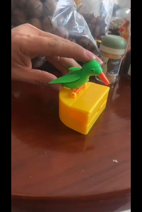 Sissi Toothpick Holder Dispenser Bird Table Decoration Toothpick Box