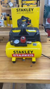 Máy Nén Khí Không Dầu 6 Lít 1.0 HP Stanley FatMax DST100/8/6 ( Siêu Giảm Âm )