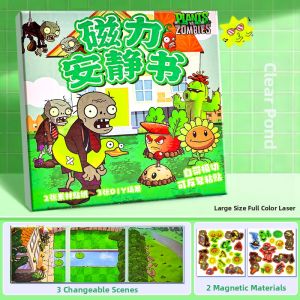 XIONGBUFAN | Educational Toy Plants vs Zombies Quiet Book