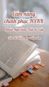 Sách Luyện Khẩu ngữ Giao tiếp Luyện thi HSKK sơ cấp điểm cao có AUDIO FILE NGHE